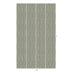 ARTIST'S STRIPE Wallpaper - Euphorbia & Alabaster