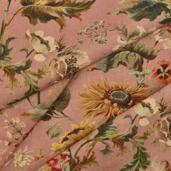 AVALON Cotton Linen - Puce Pink