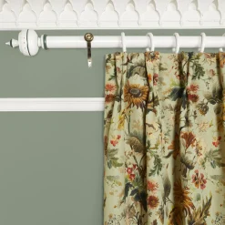 AVALON Cotton Linen Curtain - Apple