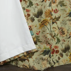 AVALON Cotton Linen Curtain - Apple