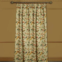 AVALON Cotton Linen Curtain - Apple