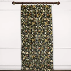 AVALON Velvet Curtain - Noir