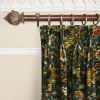 AVALON Velvet Curtain - Petrol