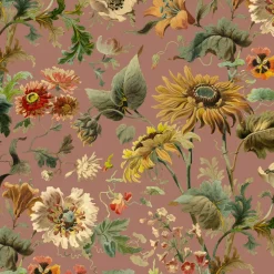 AVALON Wallpaper - Puce Pink