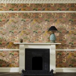 AVALON Wallpaper - Puce Pink