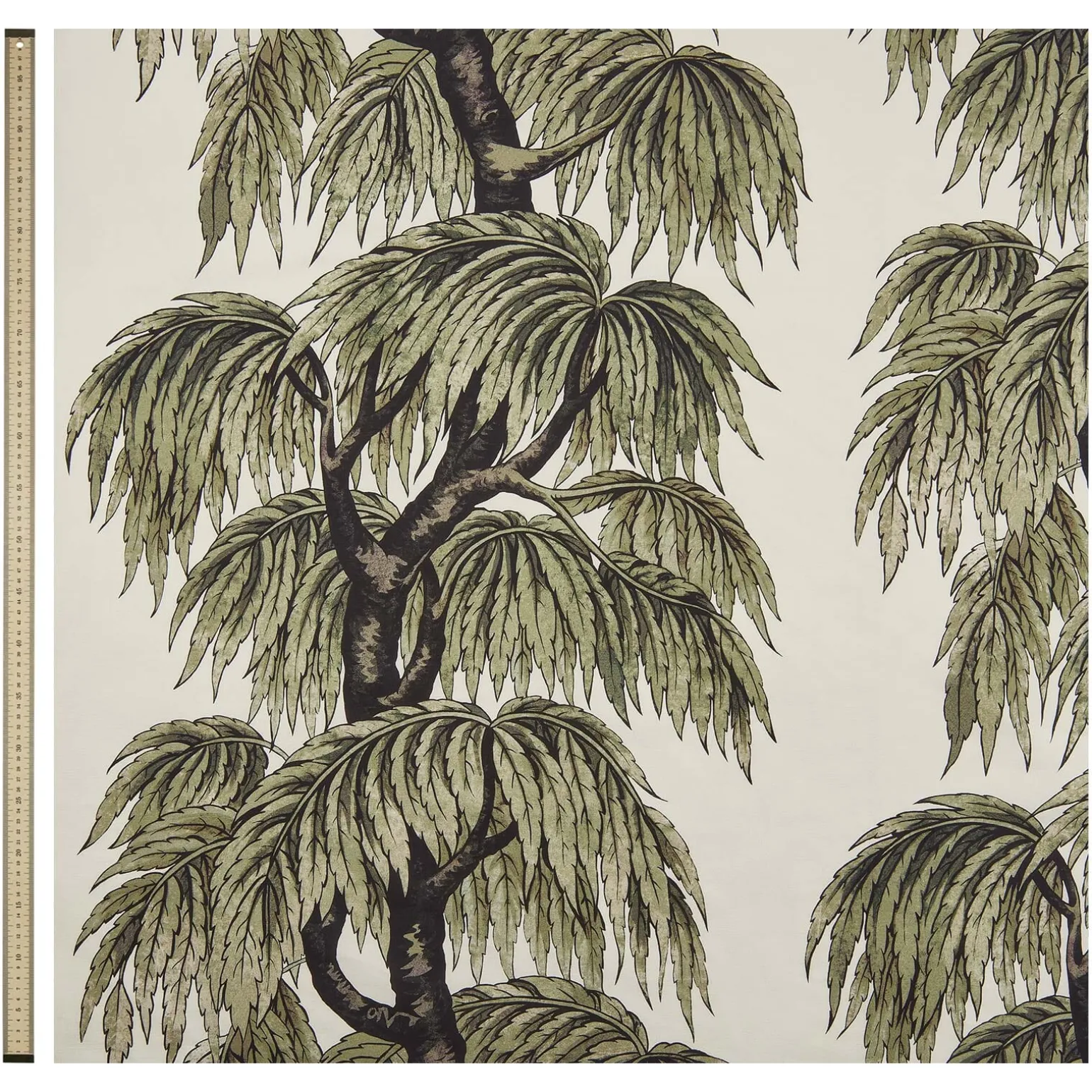 BABYLON Cotton Linen Curtain - Papyrus / Willow