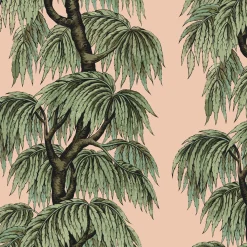 BABYLON Wallpaper Blush / Willow