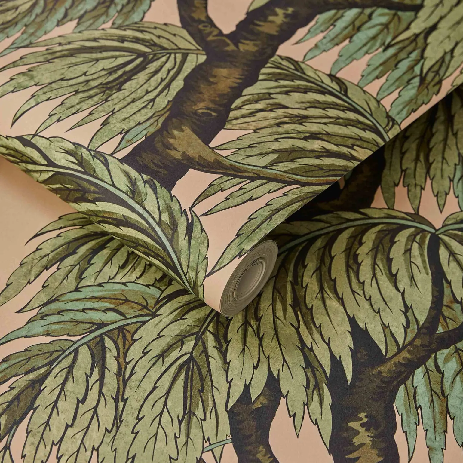 BABYLON Wallpaper Blush / Willow