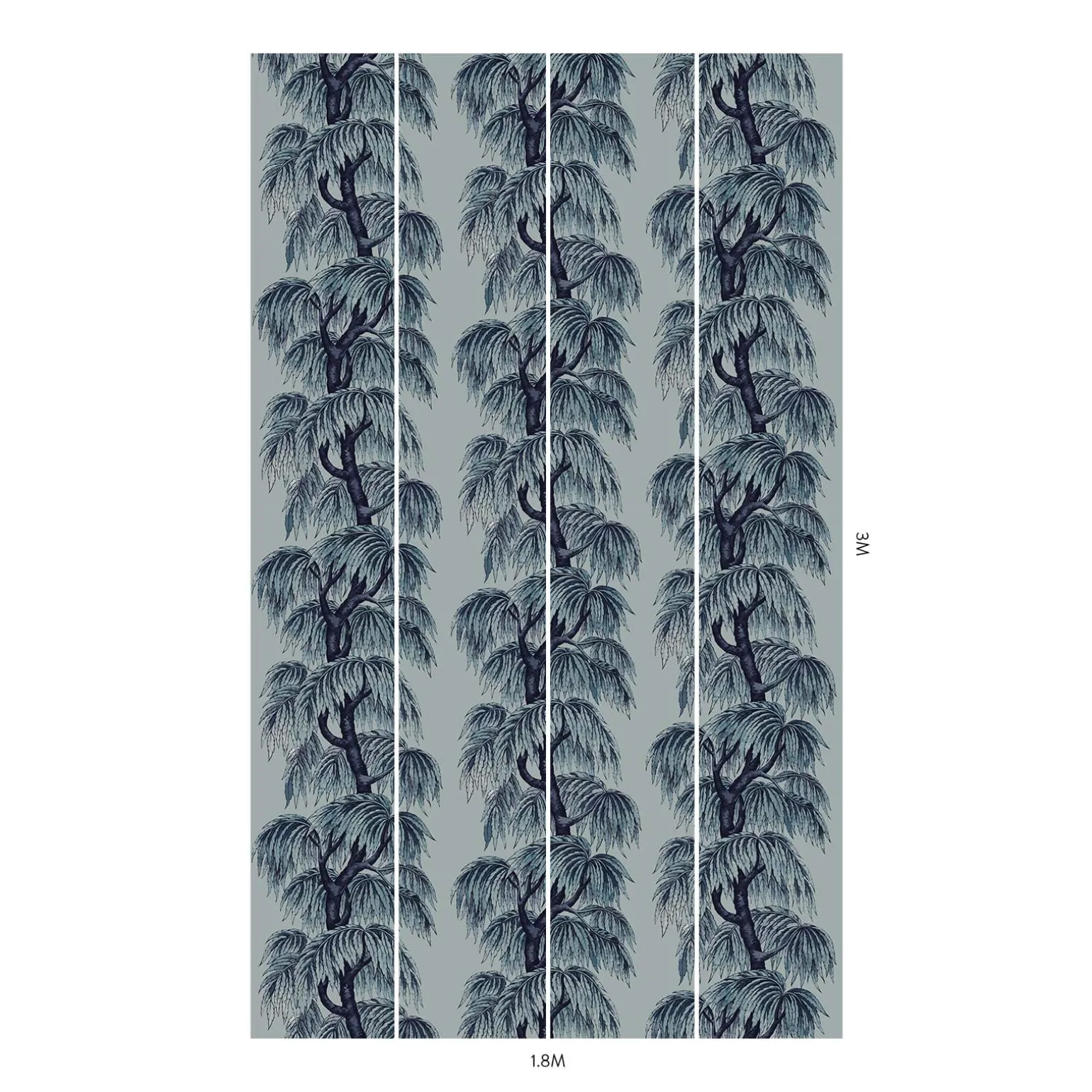 BABYLON Wallpaper Celestial Blue