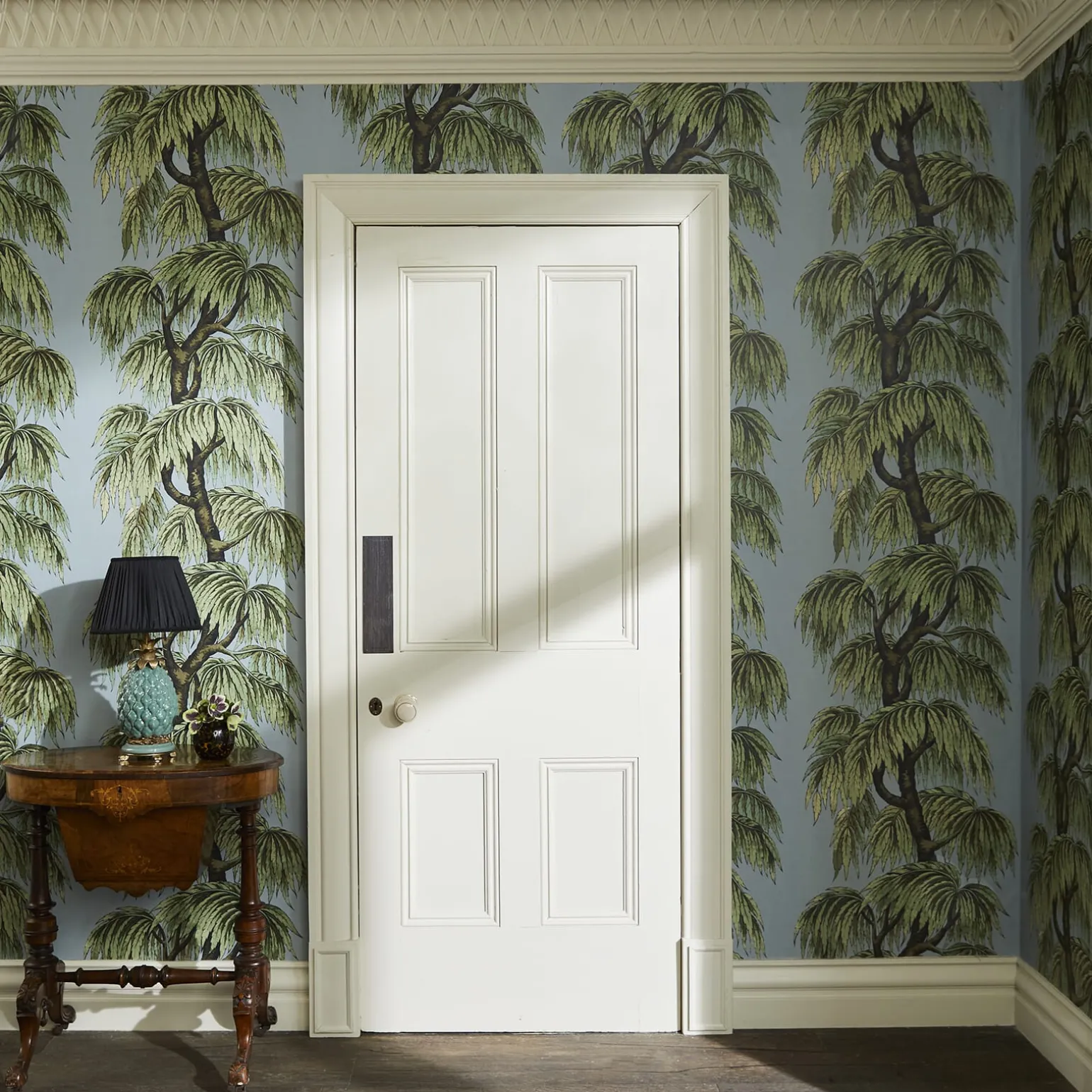 BABYLON Wallpaper Dove / Willow