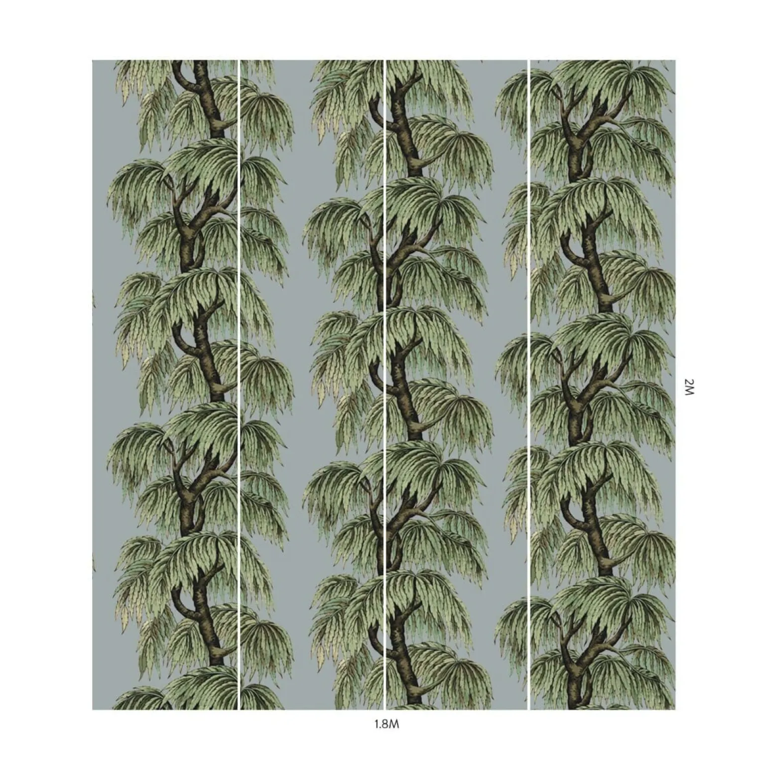 BABYLON Wallpaper Dove / Willow