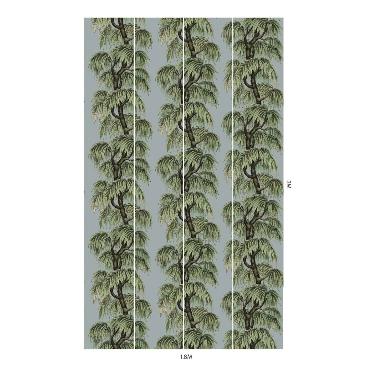 BABYLON Wallpaper Dove / Willow