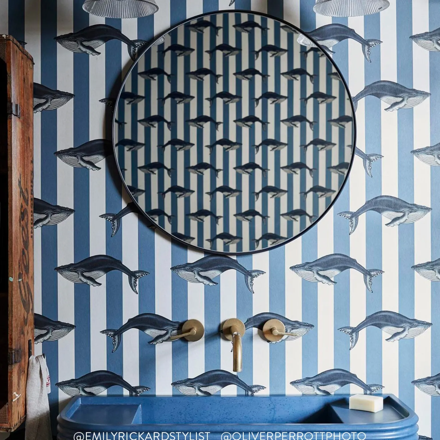 BALEANA Wallpaper - Denim