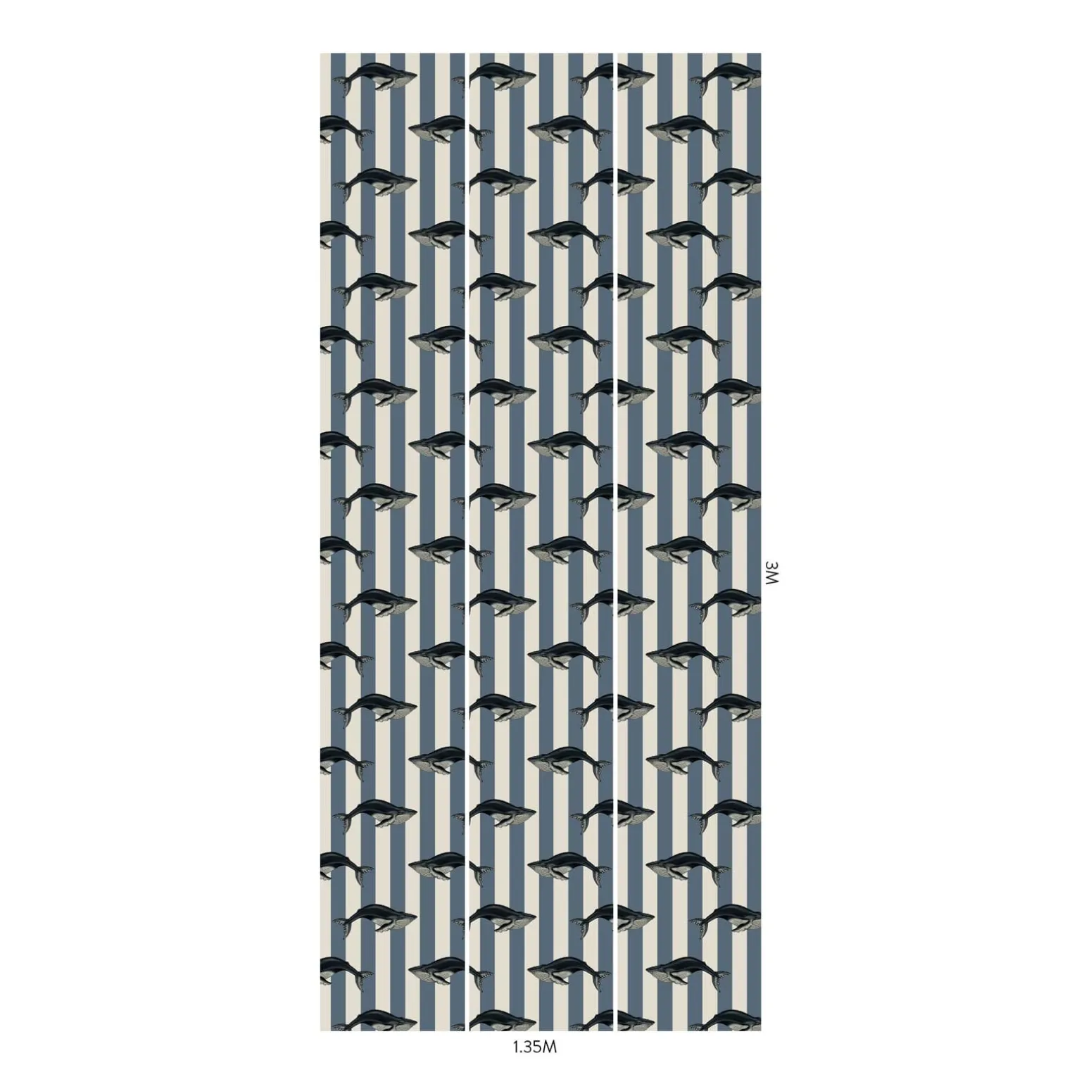 BALEANA Wallpaper - Denim