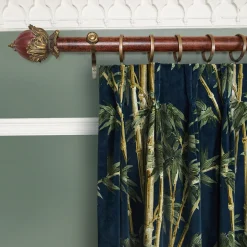 BAMBUSA Velvet Curtain - Midnight