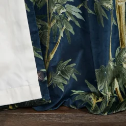 BAMBUSA Velvet Curtain - Midnight