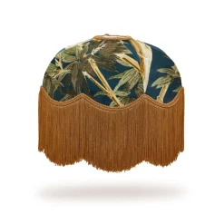 BAMBUSA Velvet Tilia Lampshade - Midnight