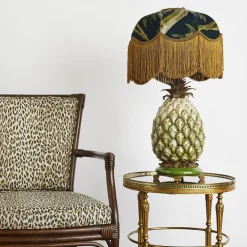 BAMBUSA Velvet Tilia Lampshade - Midnight
