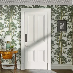 BAMBUSA Wallpaper - Antique White