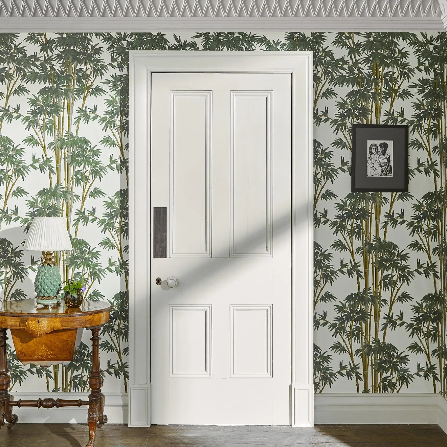 BAMBUSA Wallpaper - Antique White