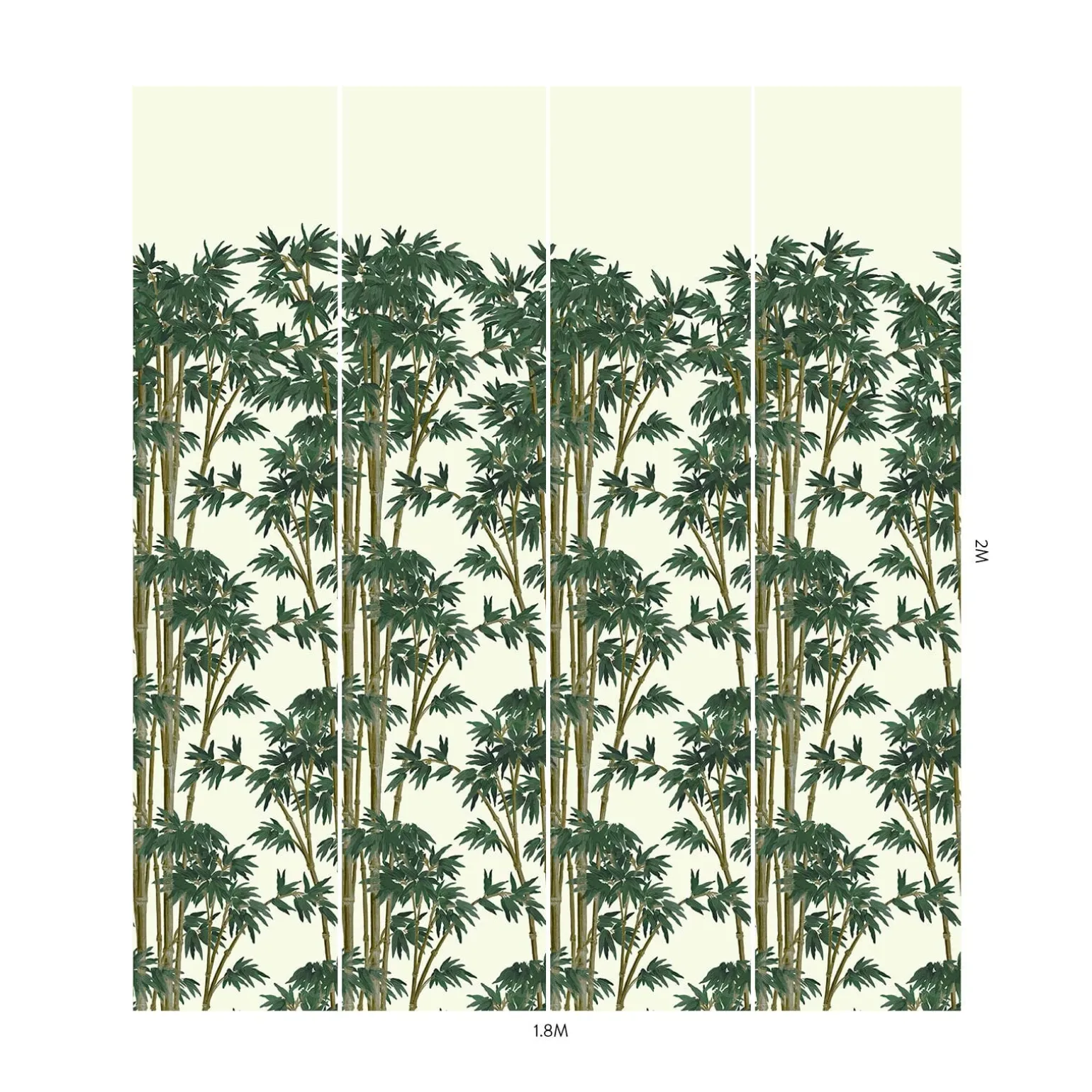 BAMBUSA Wallpaper - Antique White