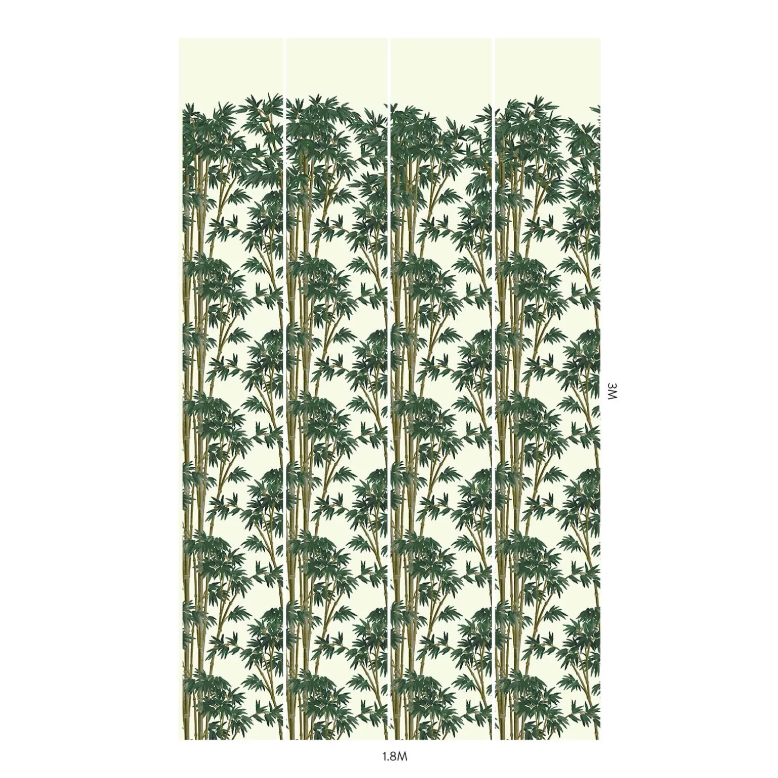 BAMBUSA Wallpaper - Antique White