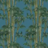 BAMBUSA Wallpaper - Azure