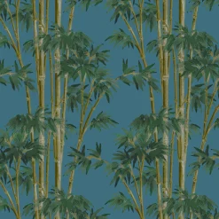 BAMBUSA Wallpaper - Azure