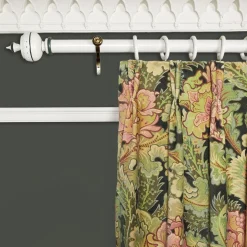 BATHSHEBA Velvet Curtain - Verde