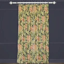 BATHSHEBA Velvet Curtain - Verde