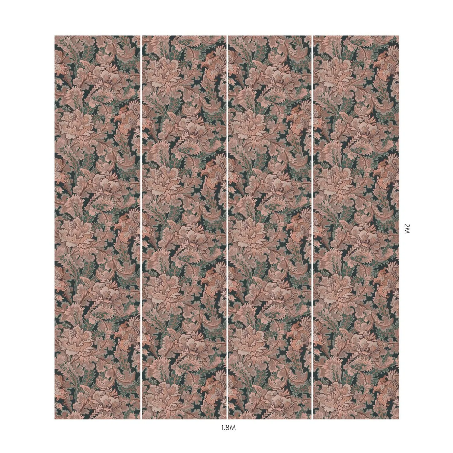 BATHSHEBA Wallpaper - Dahlia