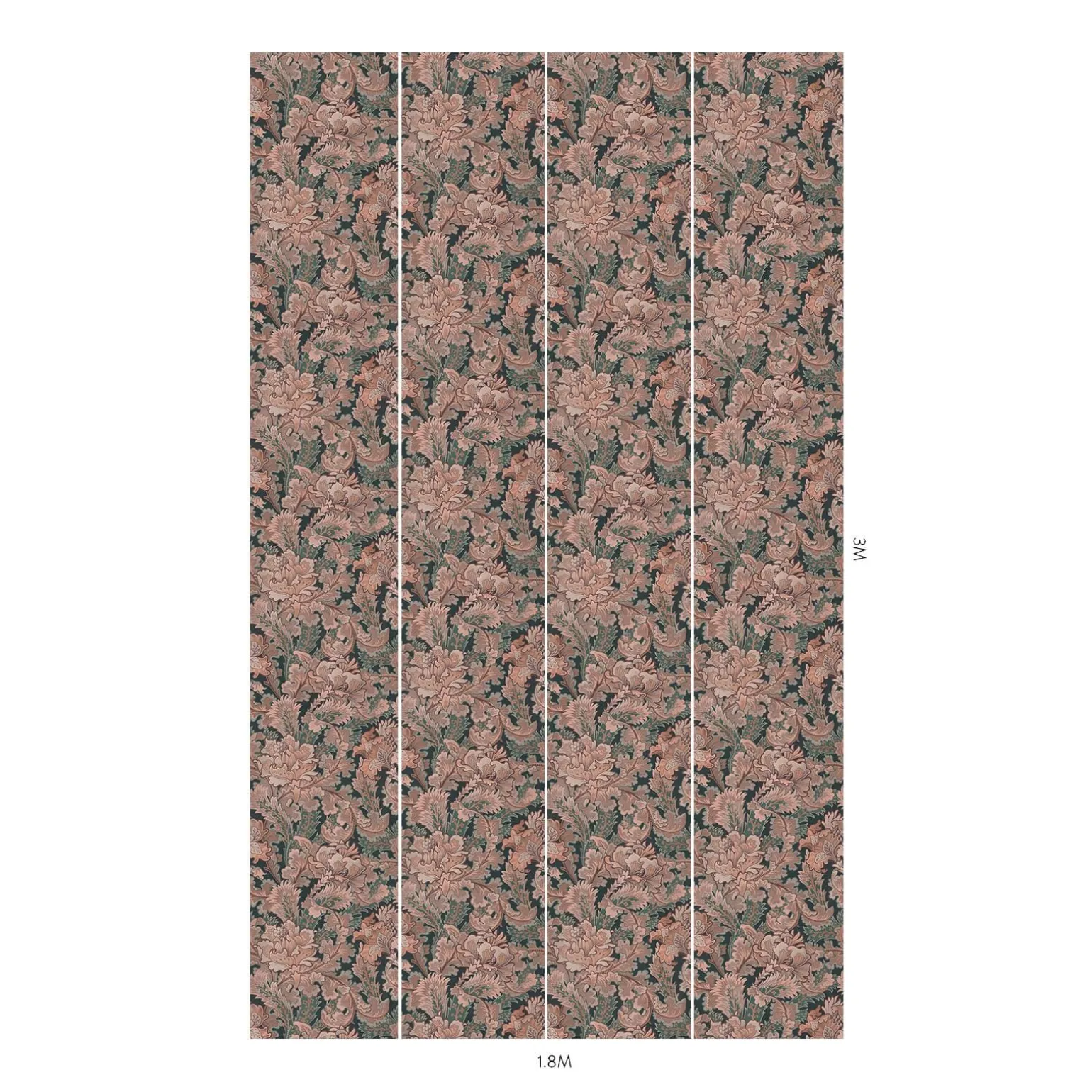 BATHSHEBA Wallpaper - Dahlia