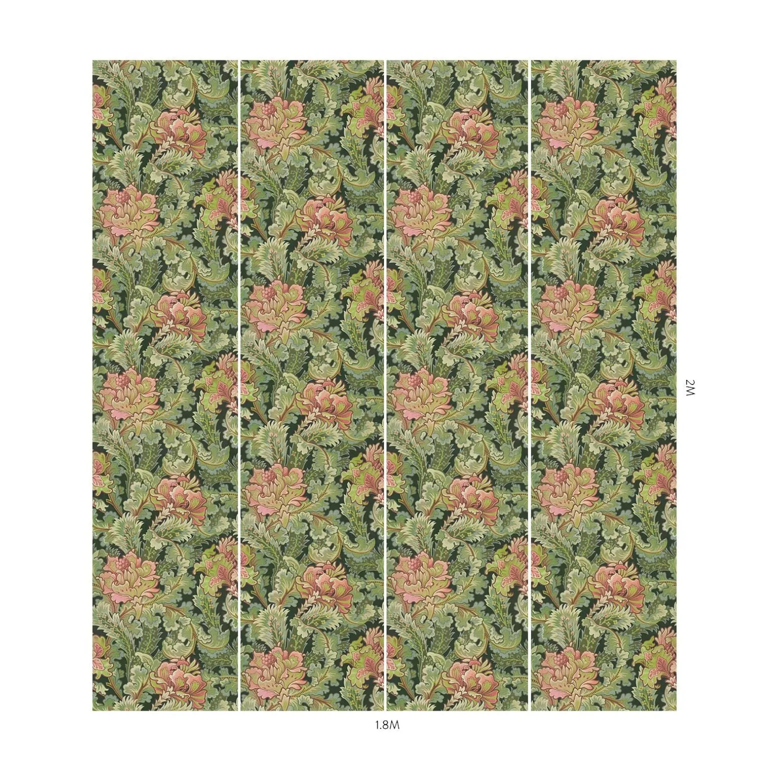 BATHSHEBA Wallpaper - Verde