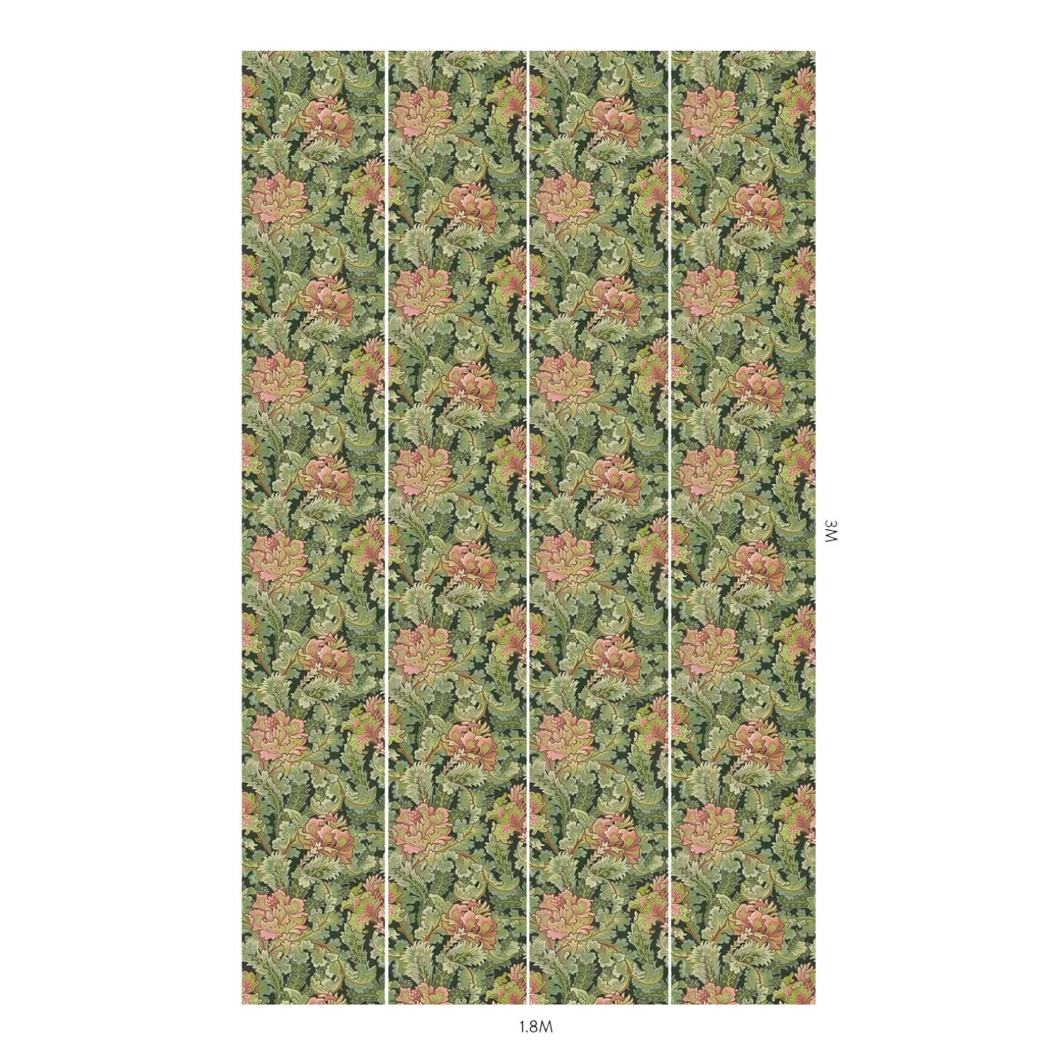 BATHSHEBA Wallpaper - Verde