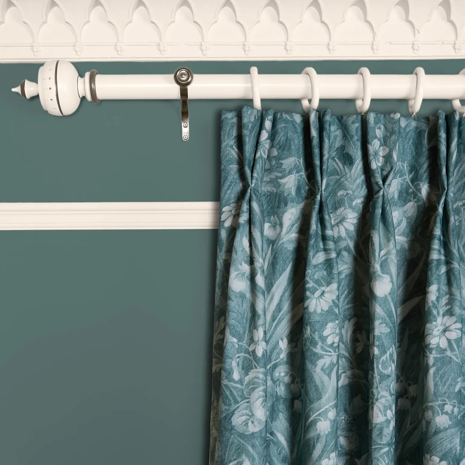 BELTANE Hemp Curtain - Euphorbia
