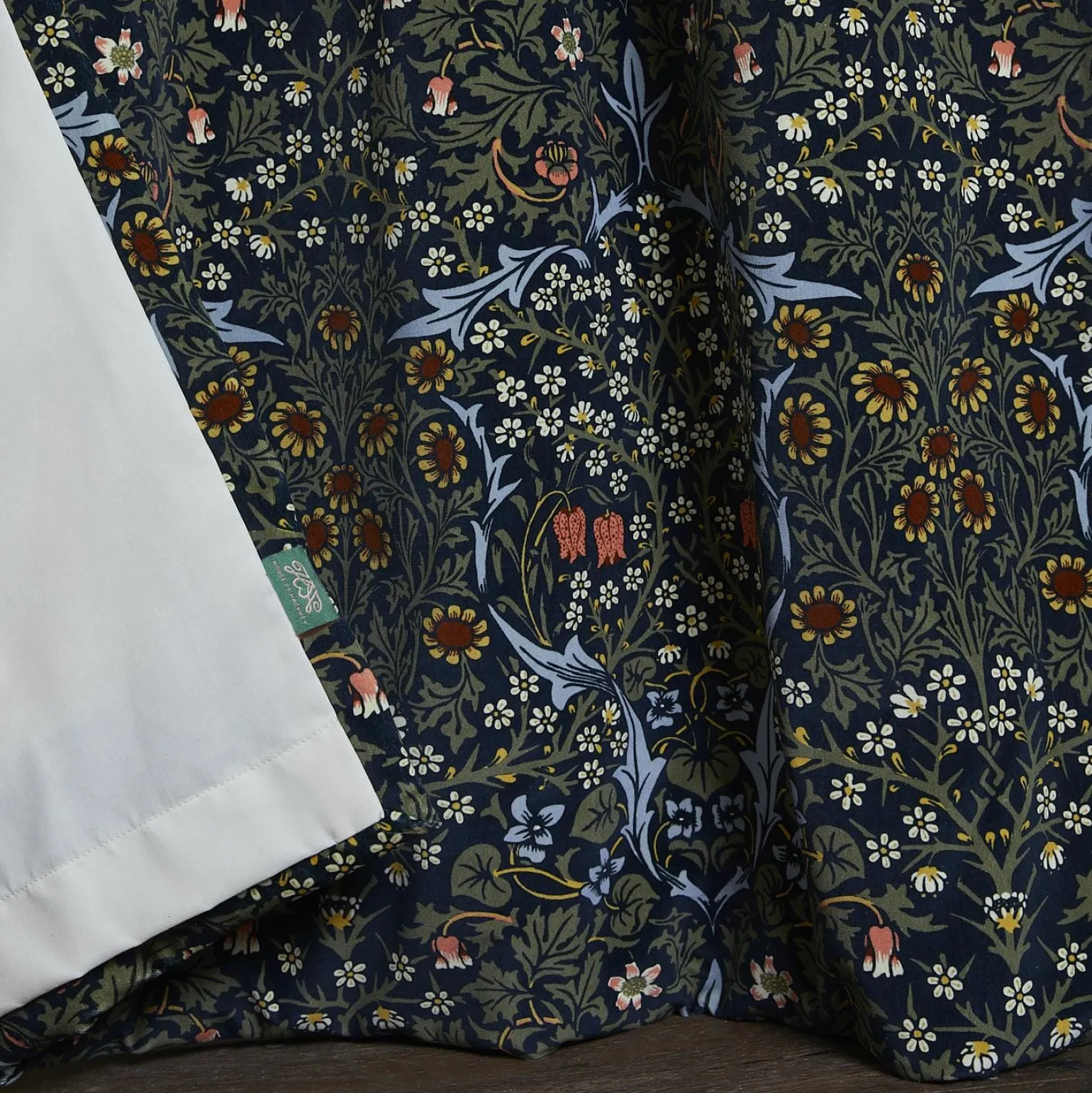 BLACKTHORN Curtain - Billiard Green
