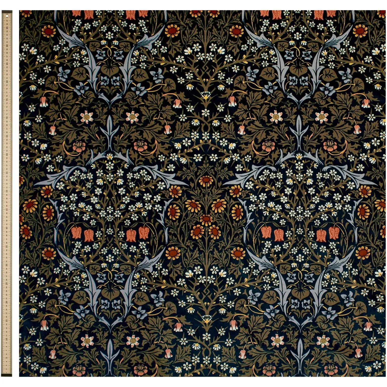 BLACKTHORN Curtain - Billiard Green