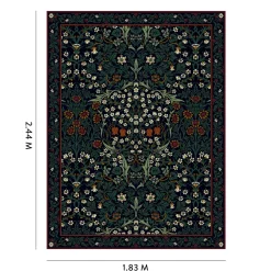 BLACKTHORN Rug - Petrol