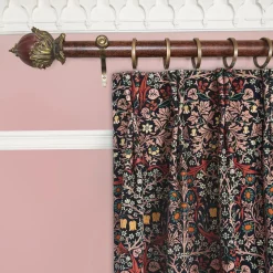 BLACKTHORN Velvet Curtain - Tourmaline