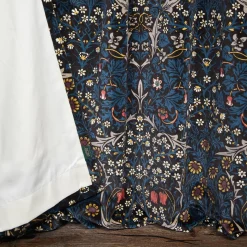 BLACKTHORN Velvet Curtain - Teal