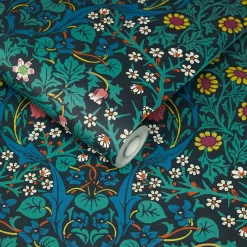 BLACKTHORN Wallpaper - Emerald