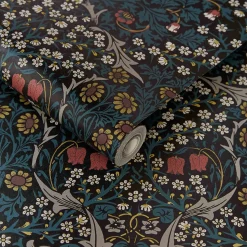 BLACKTHORN Wallpaper - Teal
