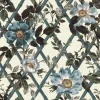 BRYHER ROSE Wallpaper - Lapis Blue