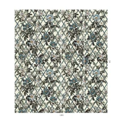 BRYHER ROSE Wallpaper - Lapis Blue