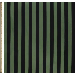CAMELOT STRIPE Jacquard - Verdigris and Noir
