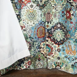 CASPAR Velvet Curtain - Forest
