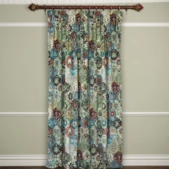 CASPAR Velvet Curtain - Forest
