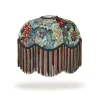 CASPAR Velvet Tilia Lampshade - Forest