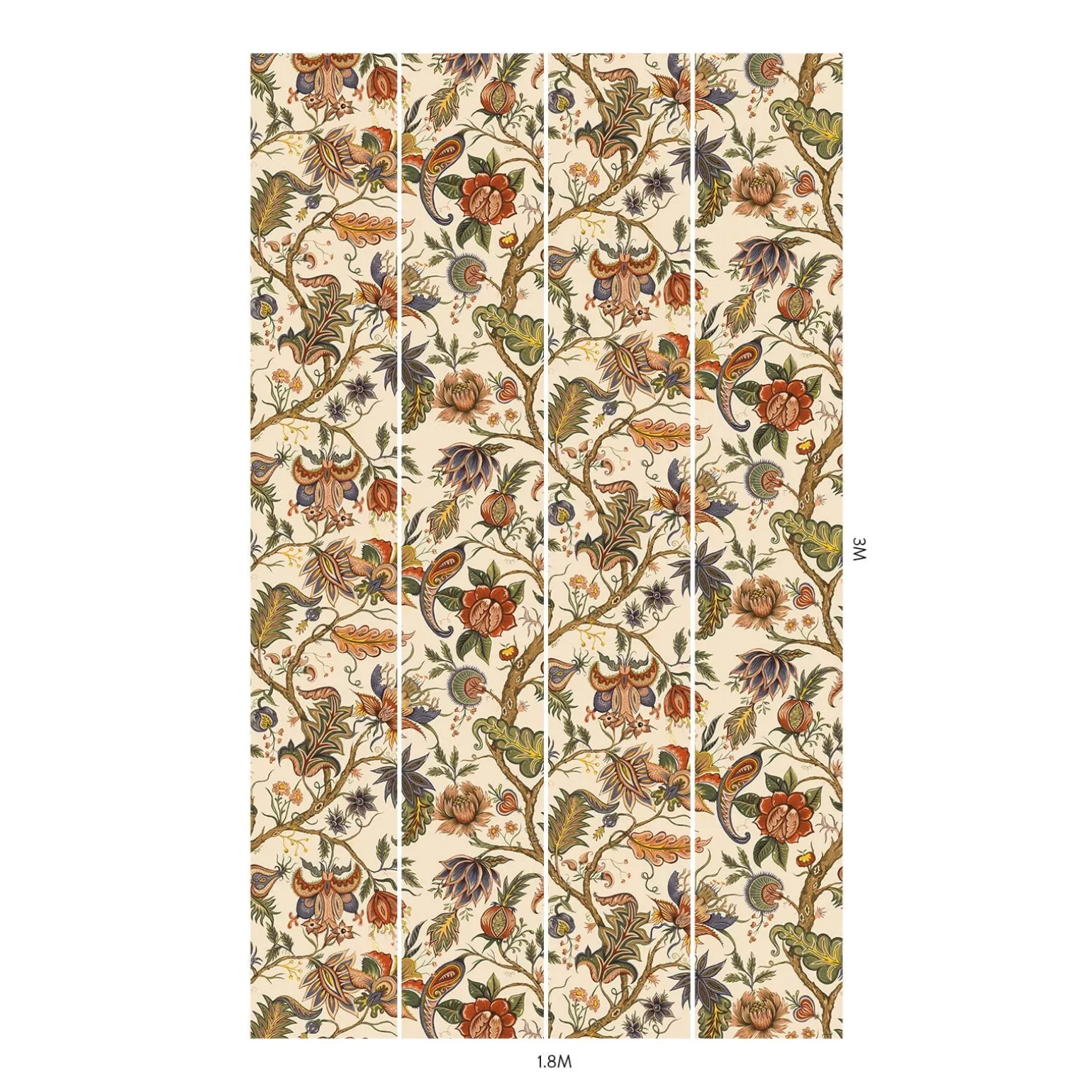 DAMAS Wallpaper - Cream