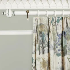 DINOSAURIA Cotton Linen Curtain - Ecru